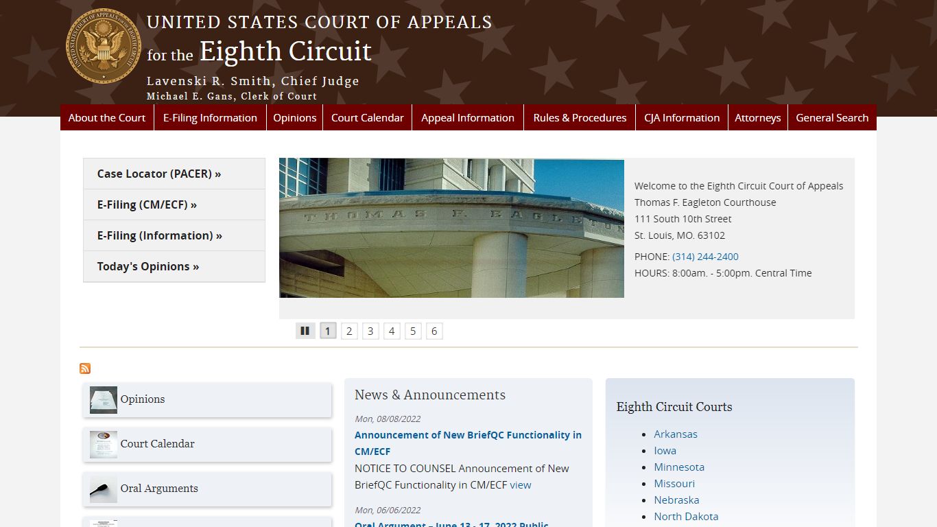 Eighth Circuit | United States Court of Appeals